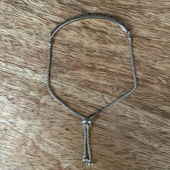 Silver & Blue Bracelet - Picture 2 of 2